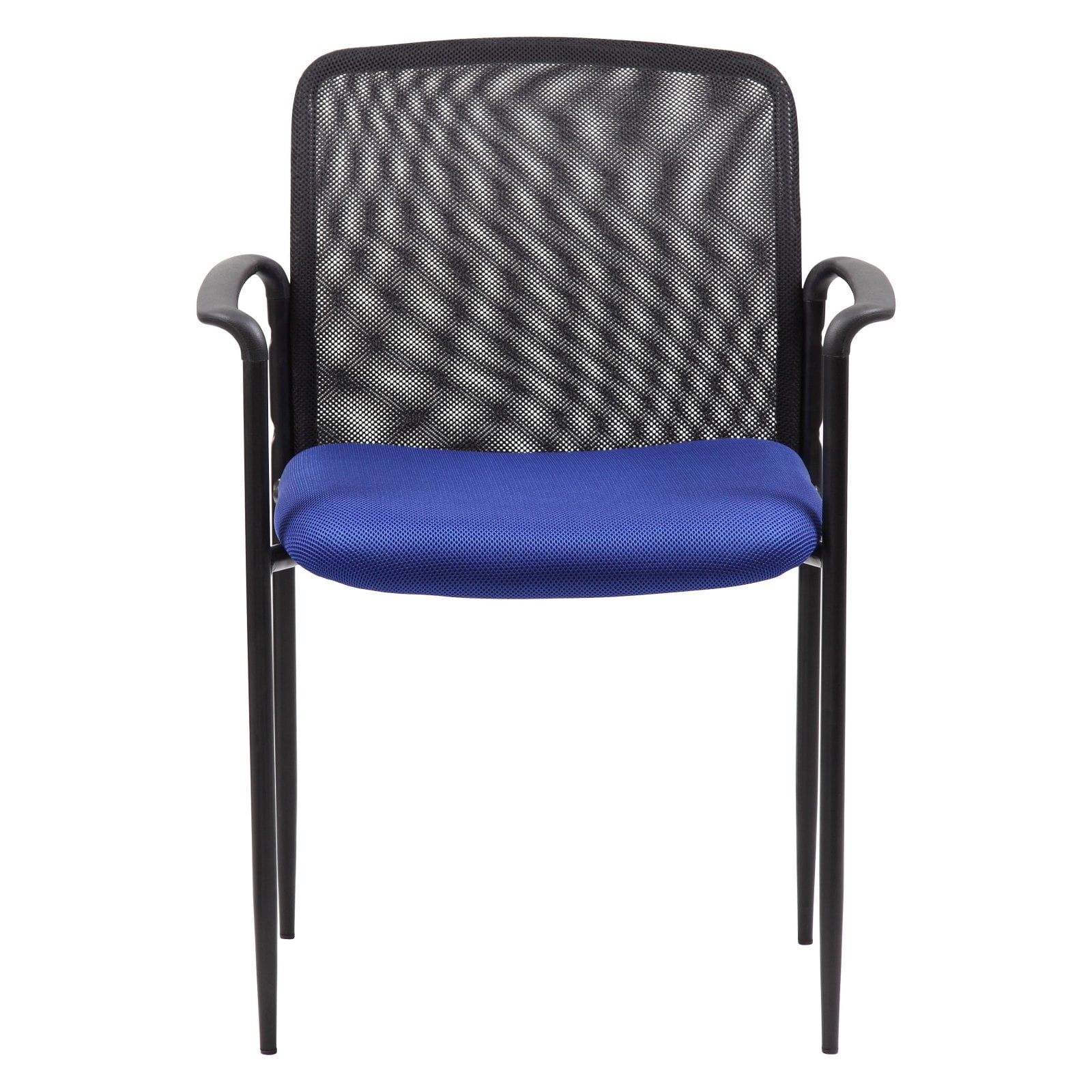 BOSS B6909-GY Stackable Mesh Guest Chair, Grey D512