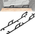 KEMIMOTO Upgrade 4 Seater Rock Sliders Nerf Bars Compatible with Polaris General 4 1000 XP 4 1000 2017-2024 Black Steel Tubing Side Bumper Protection Frame Accessories, Replace #2881992