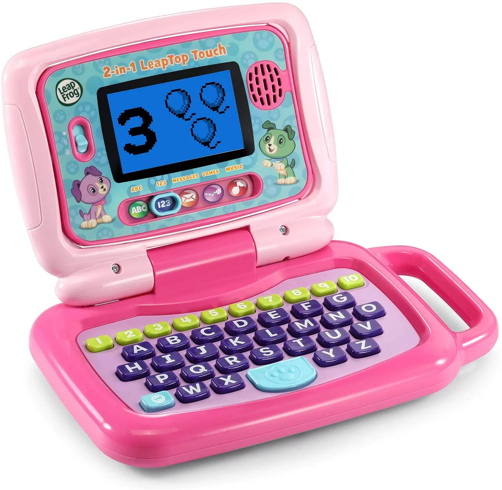 LeapFrog 2-in-1 LeapTop Touch, Pink R2281
