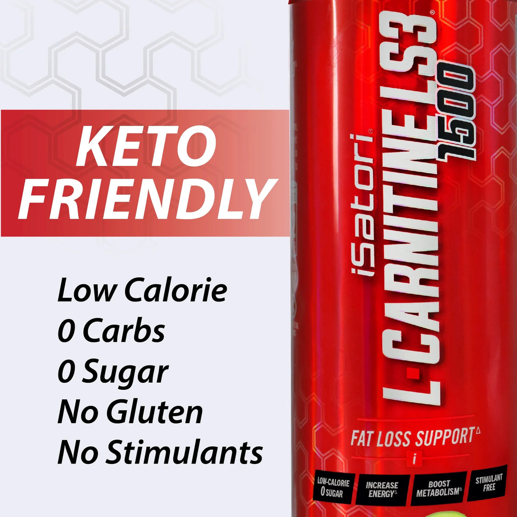 iSatori L-Carnitine LS3 Concentrated Liquid Metabolic Enhancer - Strawberry Kiwi 1500mg Z687