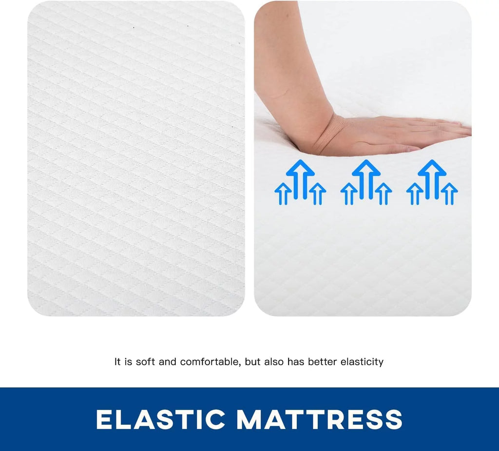 Twin 6 Inch Gel Memory Foam Mattress, Medium Firm, CertiPUR-US Certified Y2025