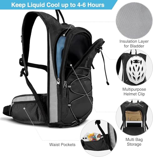 3L Insulated Hydration Backpack for Hiking, Biking, Running Q391