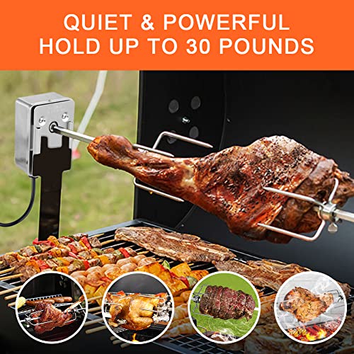 Rotisserie Motor 110V 4W Stainless Steel for 30 lbs N44776