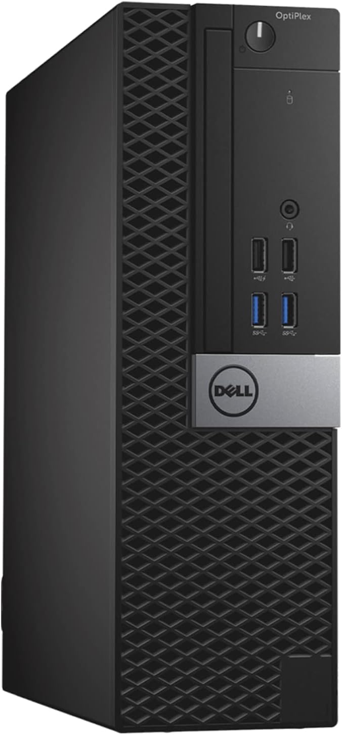 Dell OptiPlex 7040 Desktop PC, 16GB RAM 1TB SSD, 24 Inch Monitor, Renewed D52881