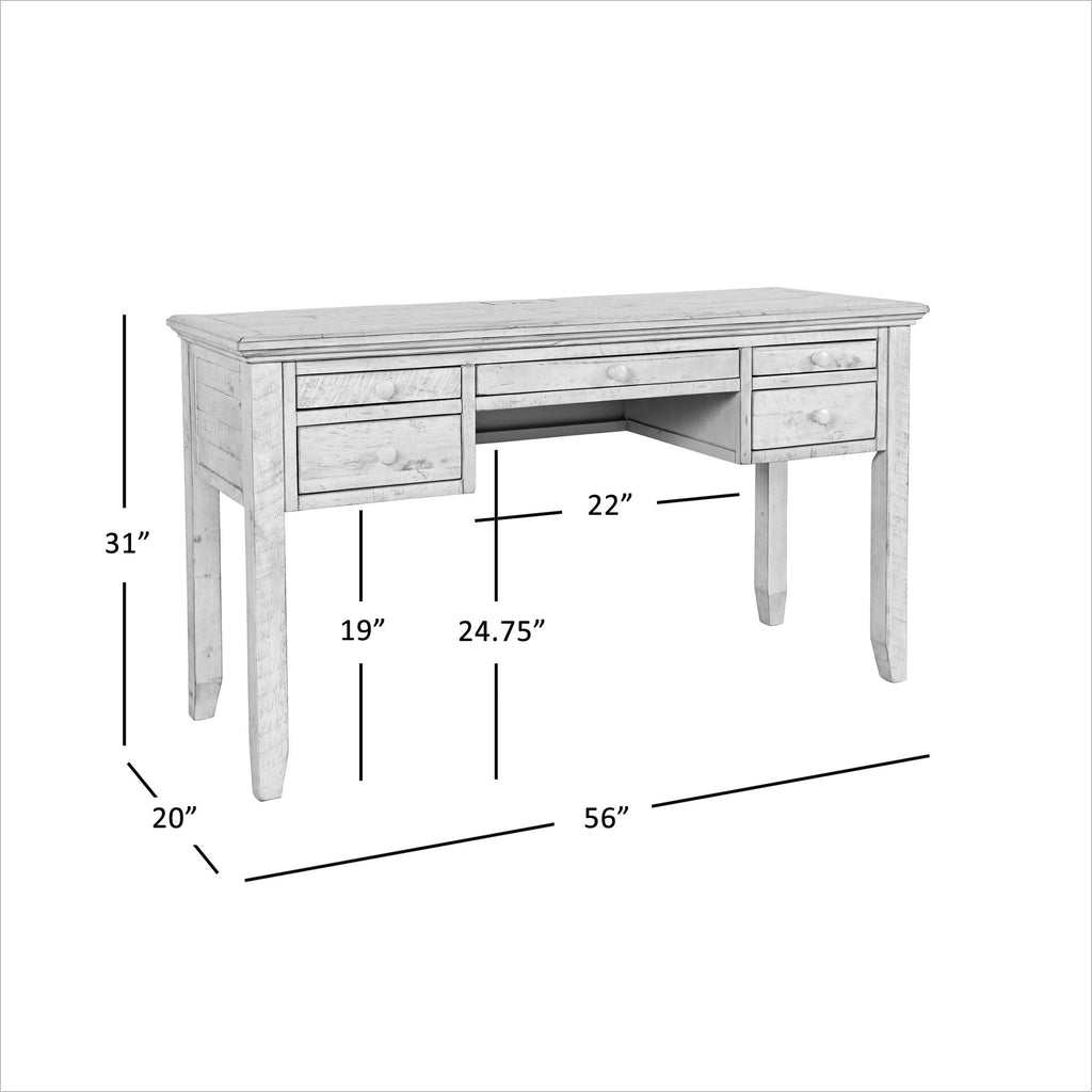 Jofran Rustic Shores Coastal USB Charging Desk and Chair Set N675