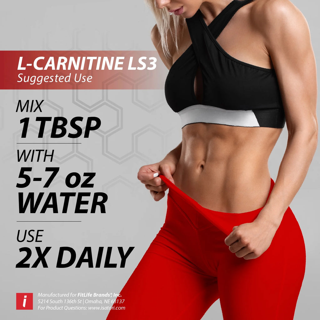 iSatori L-Carnitine LS3 Concentrated Liquid Metabolic Enhancer - Strawberry Kiwi 1500mg Z687