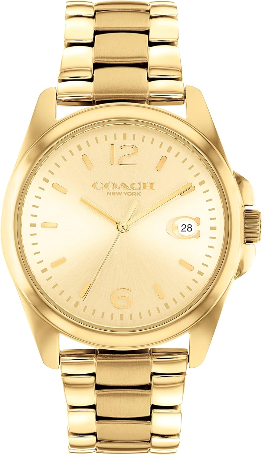 Coach Greyson Women's Watch | Enhancing Elegance for Every Event | Water Resistant (Model 14503911)