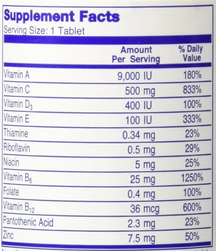 Oncovite Antioxidant Multivitamin Coated Tablets, 100 Count (Pack of 4) Y15139