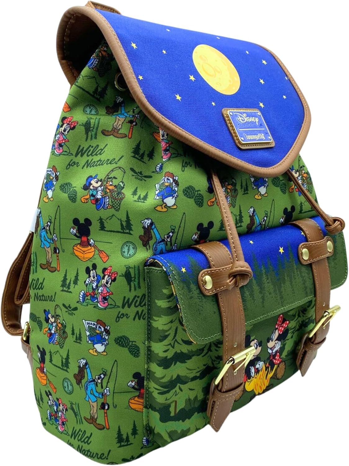 Loungefly Mickey & Friends Camping Scene Rucksack C4925