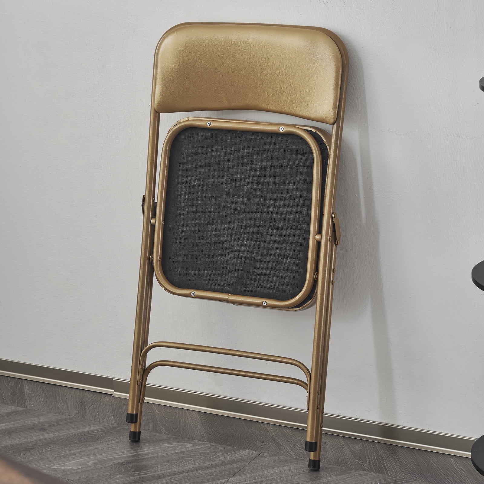 2 Pack Metal Folding Chairs with Padded Seat and Back G6064
