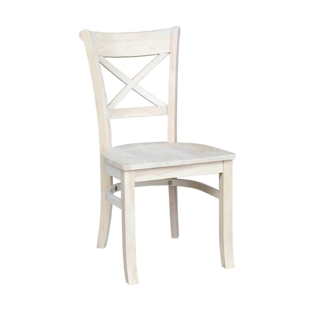 Set of Two Charlotte X-Back Chairs E533069