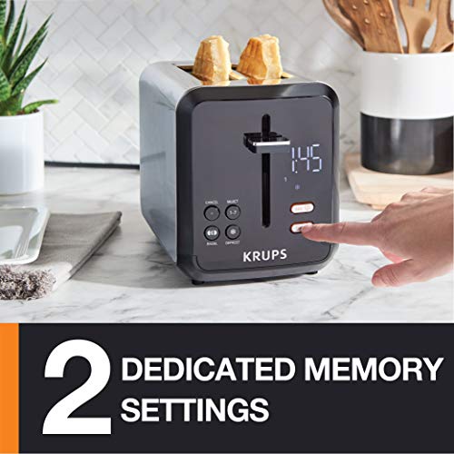 KRUPS Express 2 Slice Toaster Stainless Steel with Wide Slots A527241