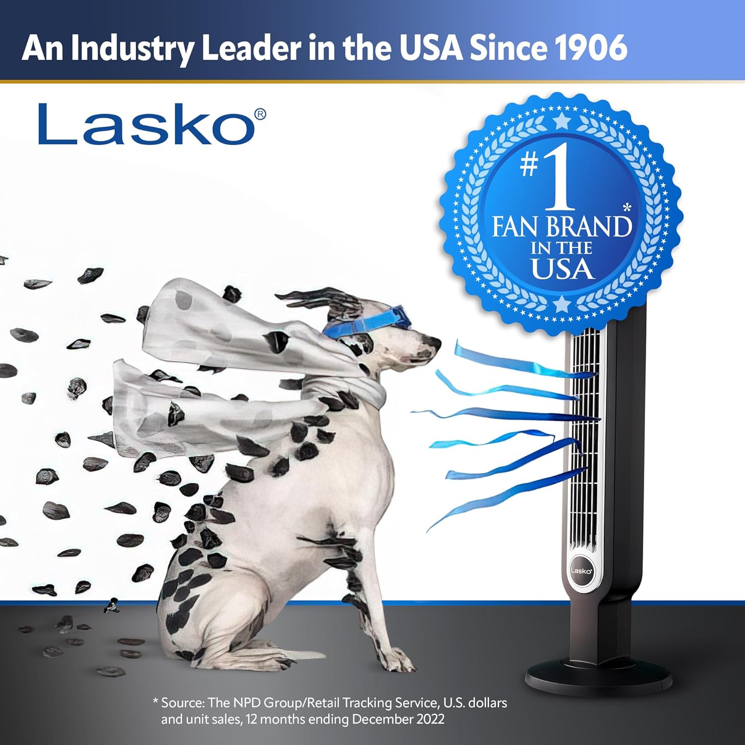 Lasko 14.5" Pivoting Utility Fan and 20" Wind Machine Floor Fan N771162