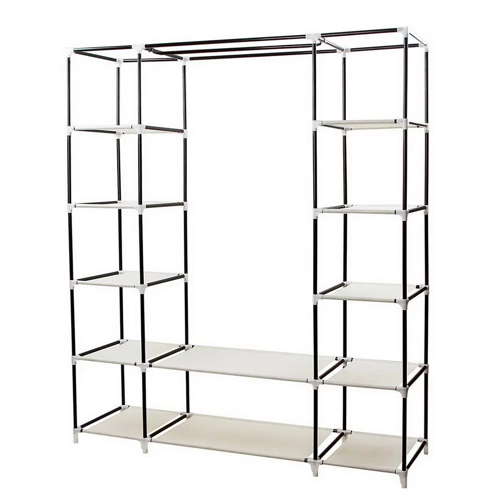 Zimtown 69" Portable Heavy Duty Clothes Closet Wardrobe U979