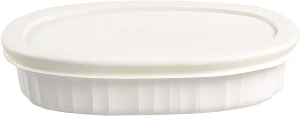 CorningWare French White 15-Ounce Oval Dish