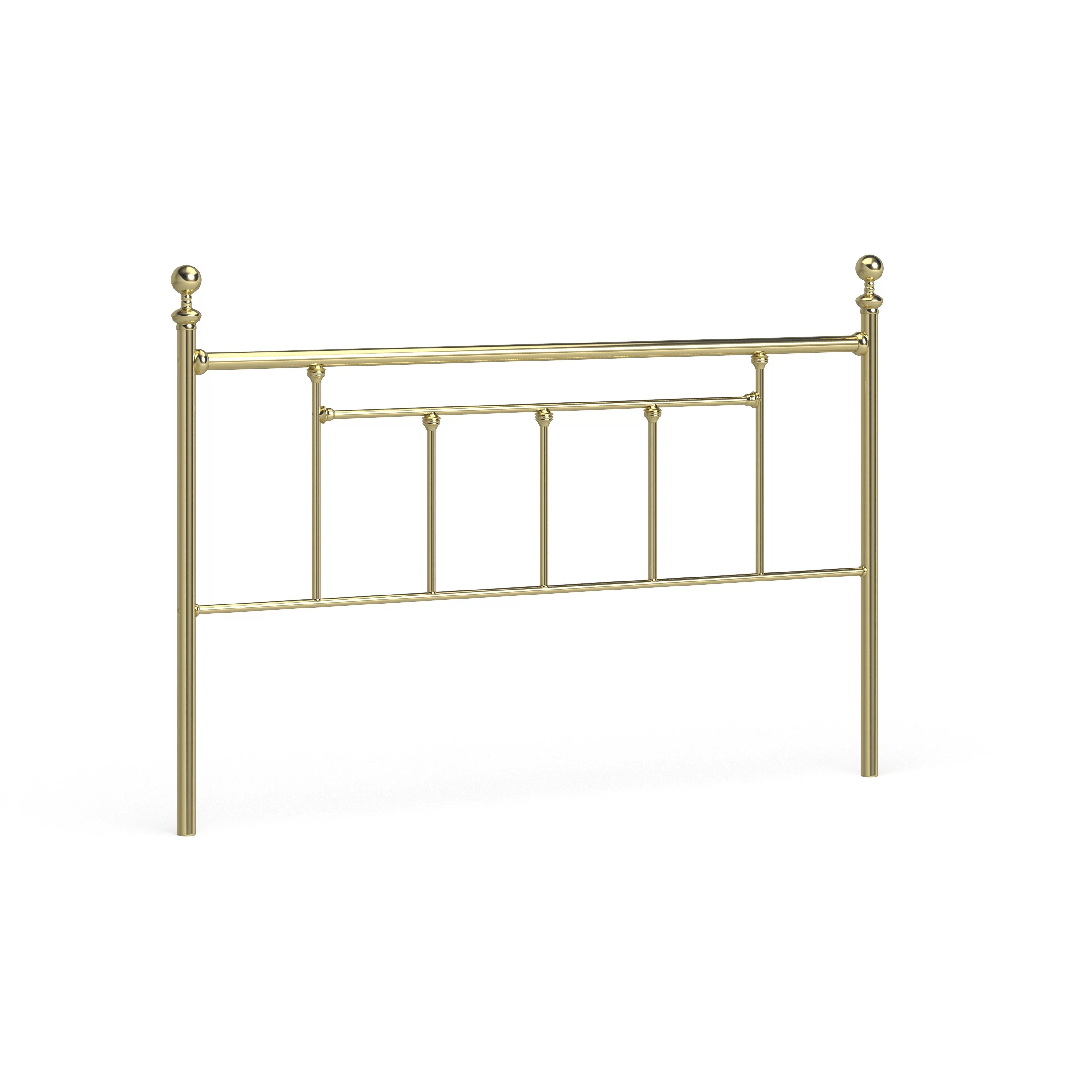 Hillsdale Chelsea Brass Metal Headboard Queen P218