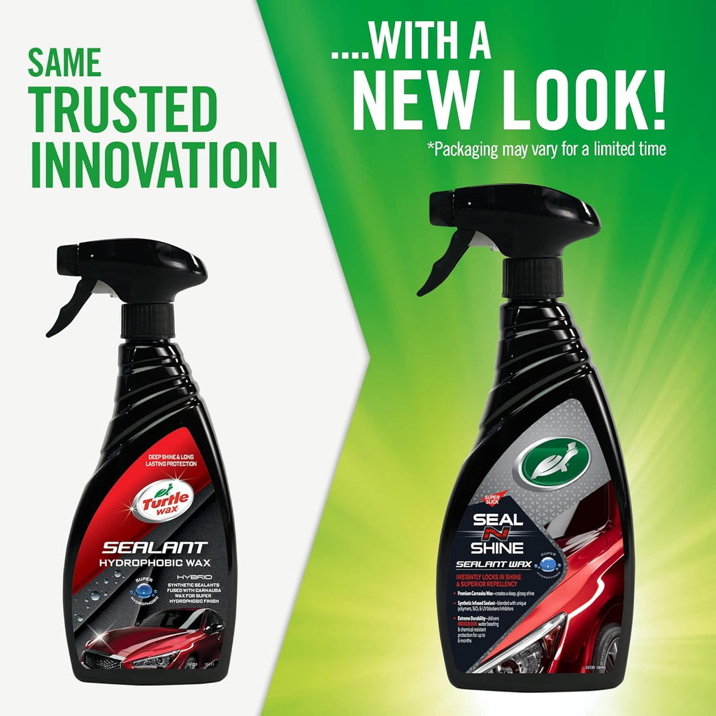 Turtle Wax 53139 Hybrid Sealant Spray Wax with Carnauba 500ml C8516