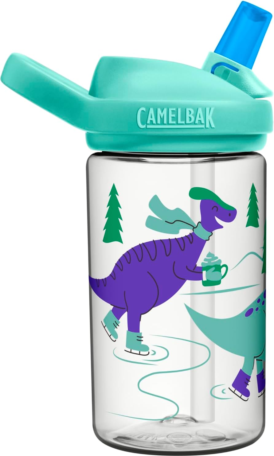 CamelBak Eddy+ 14 oz Kids Water Bottle with Straw Top M975