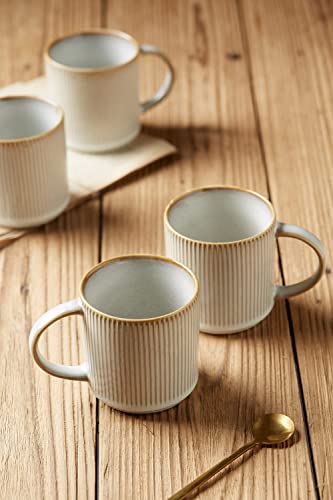 famiware Coffee Mug Set for 6, 12 oz Smoky Blue O254624