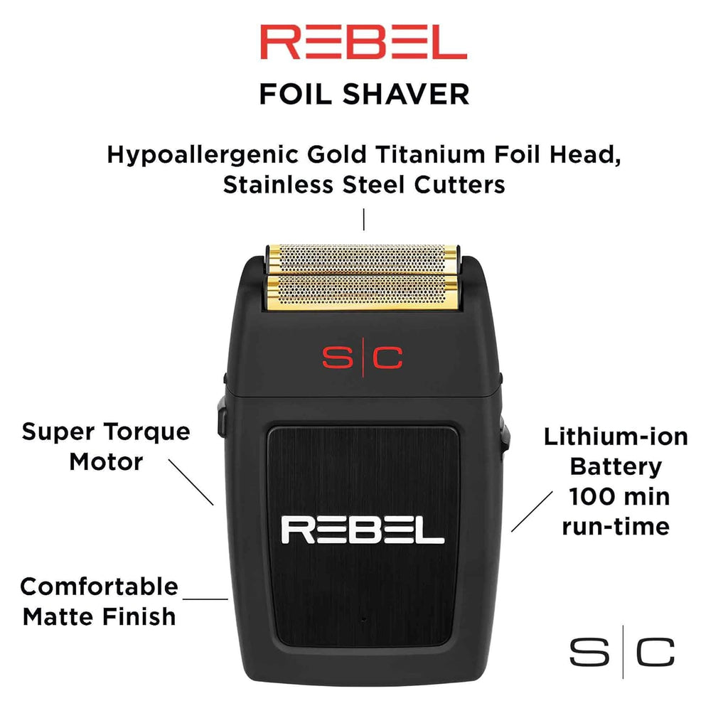 StyleCraft Rebel Professional Electric Mens Foil Shaver Q318