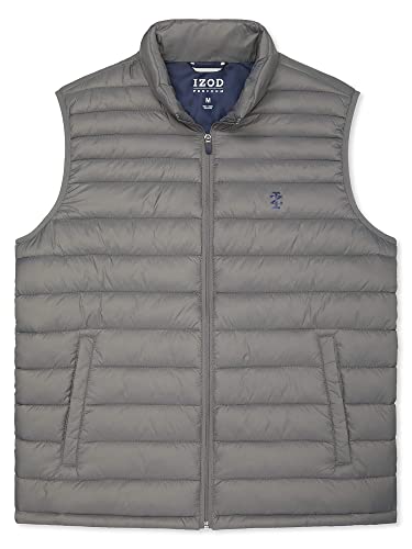 IZOD Men's Advantage Performance Full Zip Puffer Vest G7312