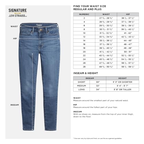 Signature by Levi Strauss & Co. Gold Women's Totally Shaping Bootcut Jeans B8967