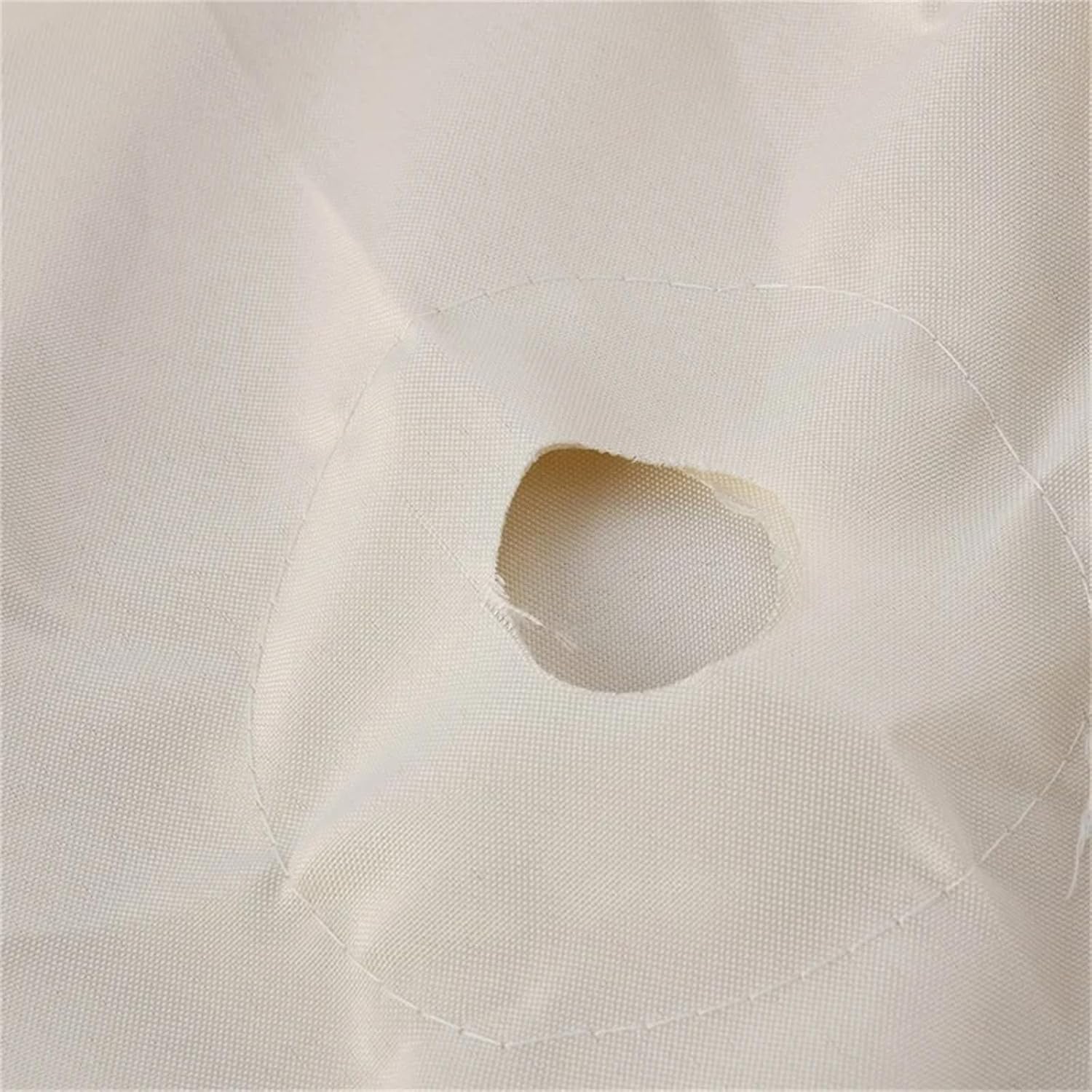 9.8ft Patio Umbrella Replacement Canopy Top Cover with 8 Ribs, White N949416