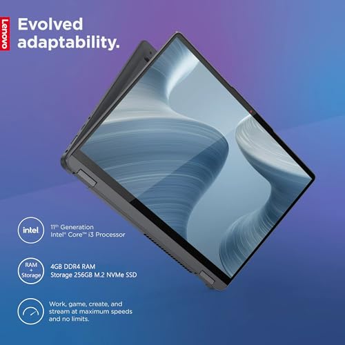 Lenovo Ideapad Flex 5 14" Touch Laptop, i3, 4GB RAM, 128GB SSD B927