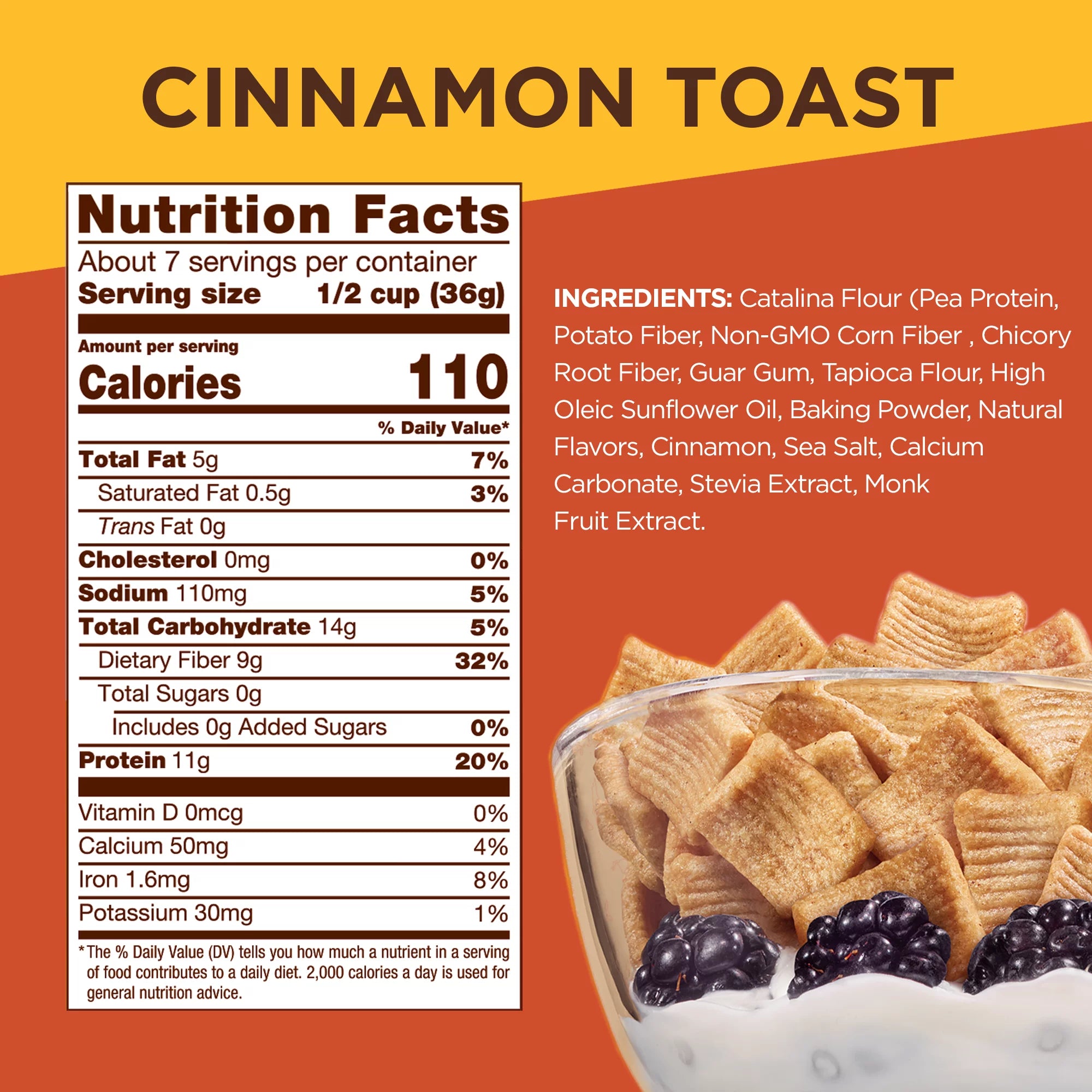 Catalina Crunch Keto Cereal Variety Pack, 6 Flavors, 9oz Bags J228