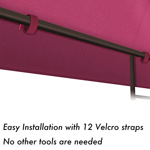 Gazebo Canopy Replacement Top 10x10 FT Grey R8604