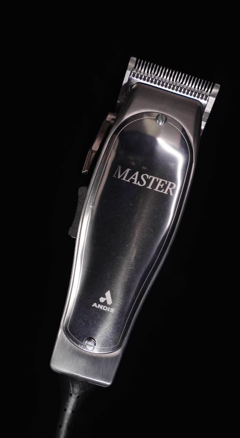 Andis 01820 Professional Fade Master Hair Clipper, Adjustable Carbon Steel Blade, Silver U466094