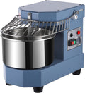 Commercial Dough Mixer 8.5Qt, 450W Dual Rotating Dough Kneading Machine with Food-grade Stainless Steel Bowl, Security Shield & Timer, Electric Spiral Mixer for Restaurant Bakery Pizzeria