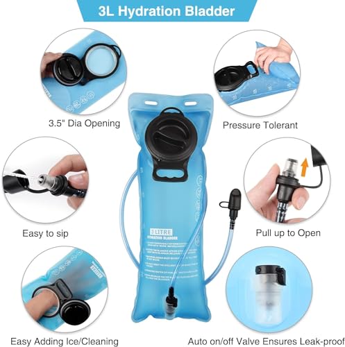 3L Insulated Hydration Backpack for Hiking, Biking, Running Q391