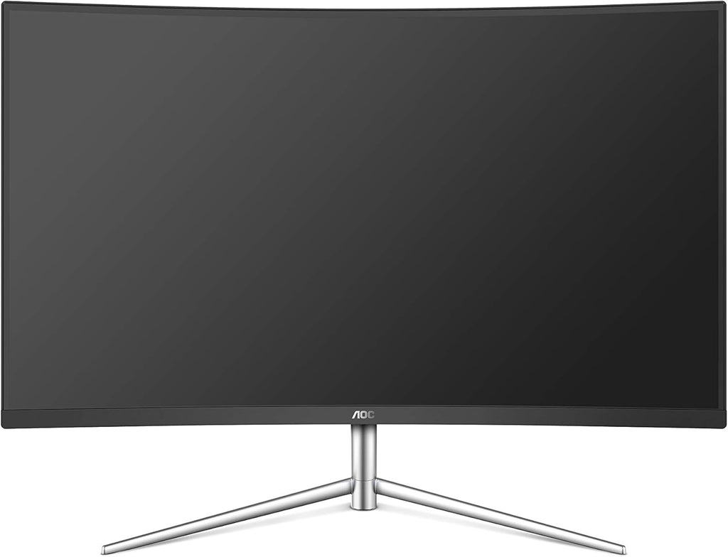 AOC C32V1Q 31.5" Full HD Curved Monitor, 75Hz, Frameless, Black Y567