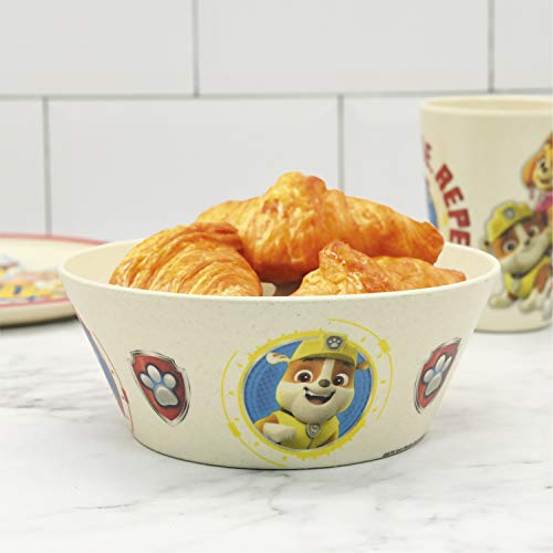 Zak Designs CoComelon Kids Dinnerware Set 3 Pieces Melamine Bamboo Plate Bowl and Tumbler A2292