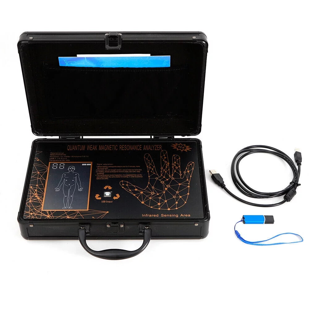 DENEST Quantum Magnetic Resonance Body Analyzer Black M4941