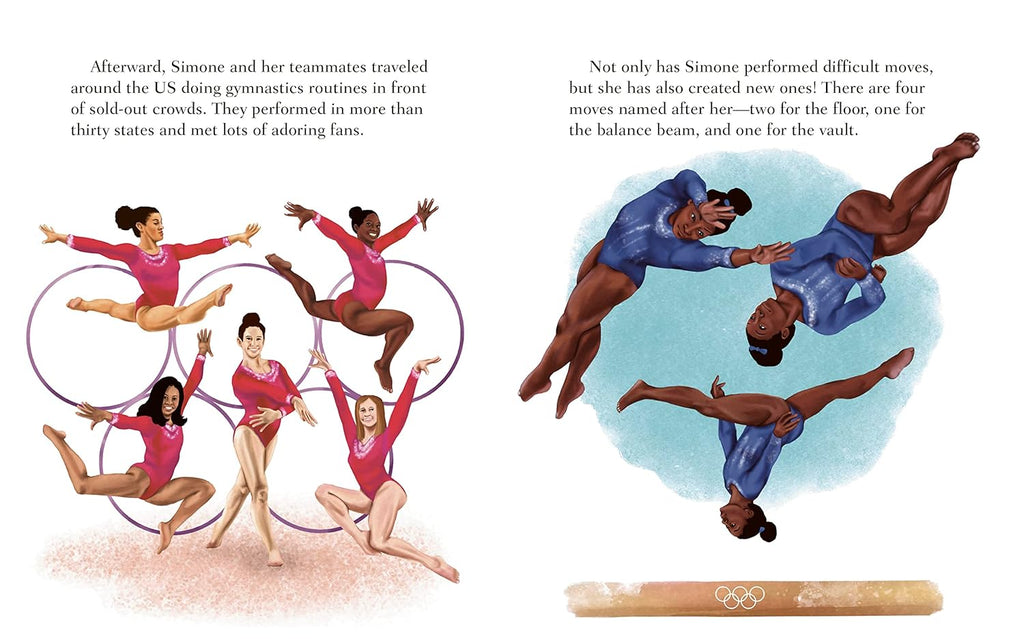 Simone Biles: A Little Golden Book Biography I6771