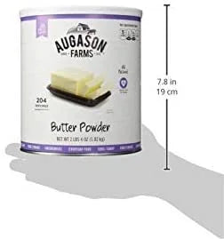 Augason Farms Butter Powder 2 lbs 4 oz No. 10 Can I91746