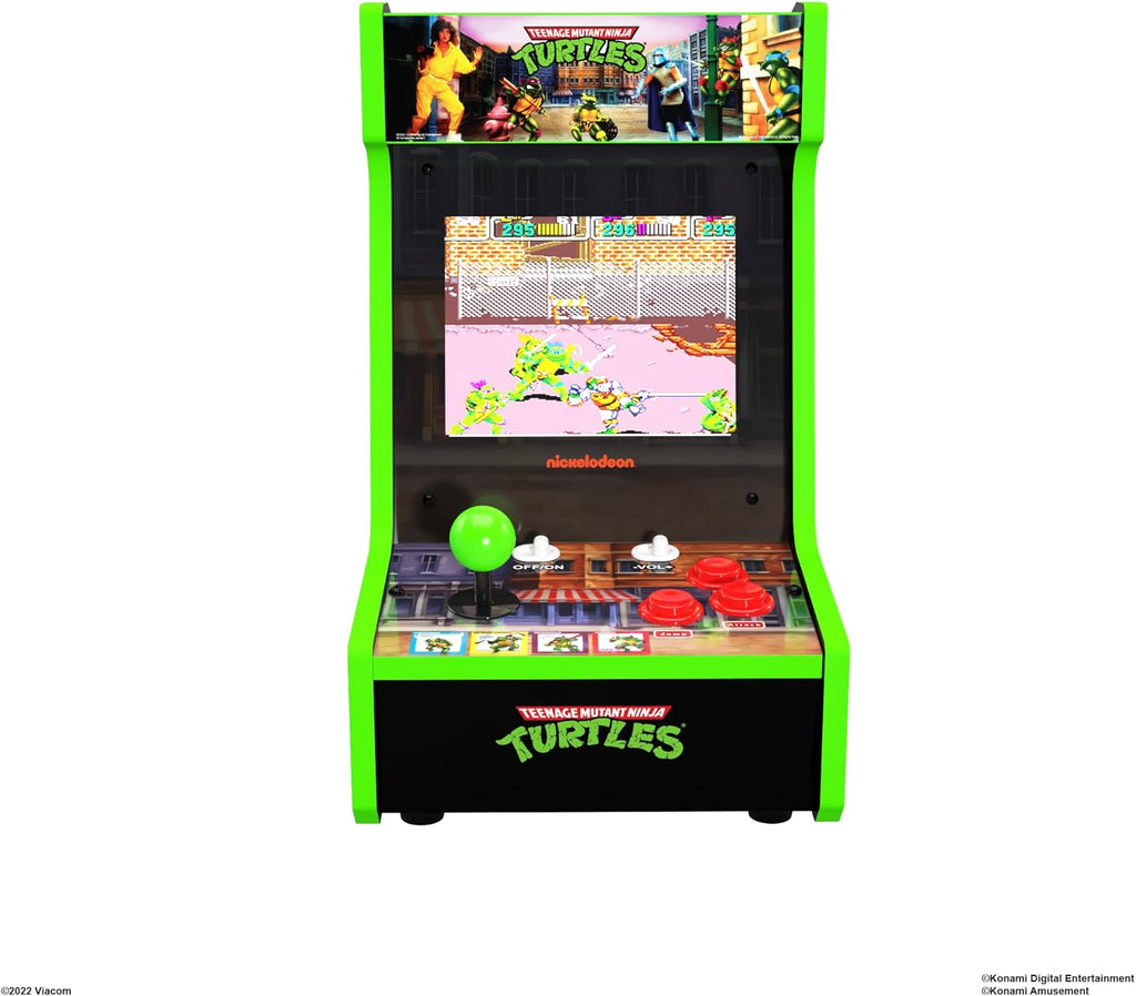Arcade1UP Teenage Mutant Ninja Turtles Countercade 2-in-1 Arcade Machine J881148