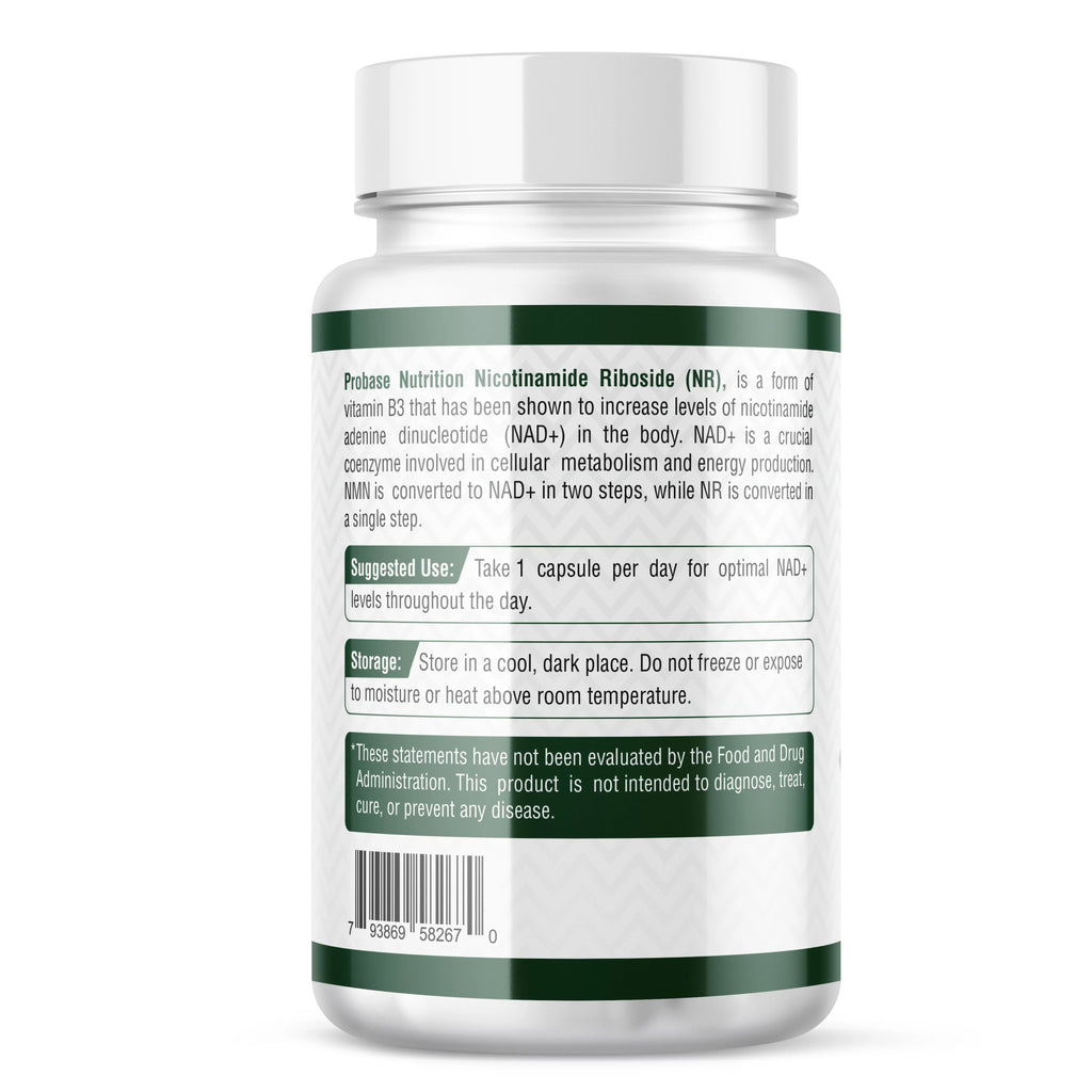 Nicotinamide Riboside (NR) Capsules 500mg, 30ct X1529