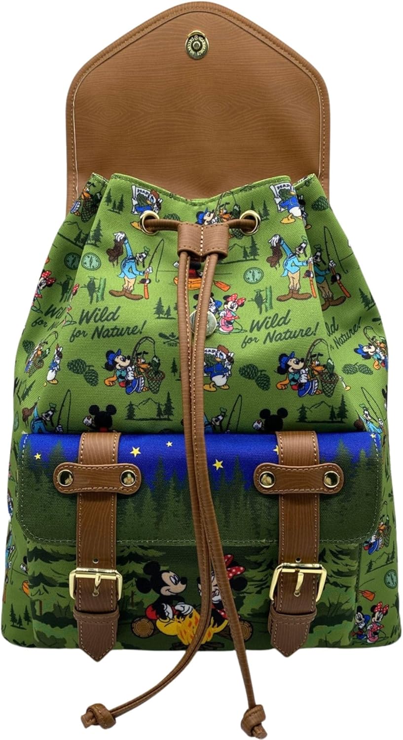 Loungefly Mickey & Friends Camping Scene Rucksack C4925