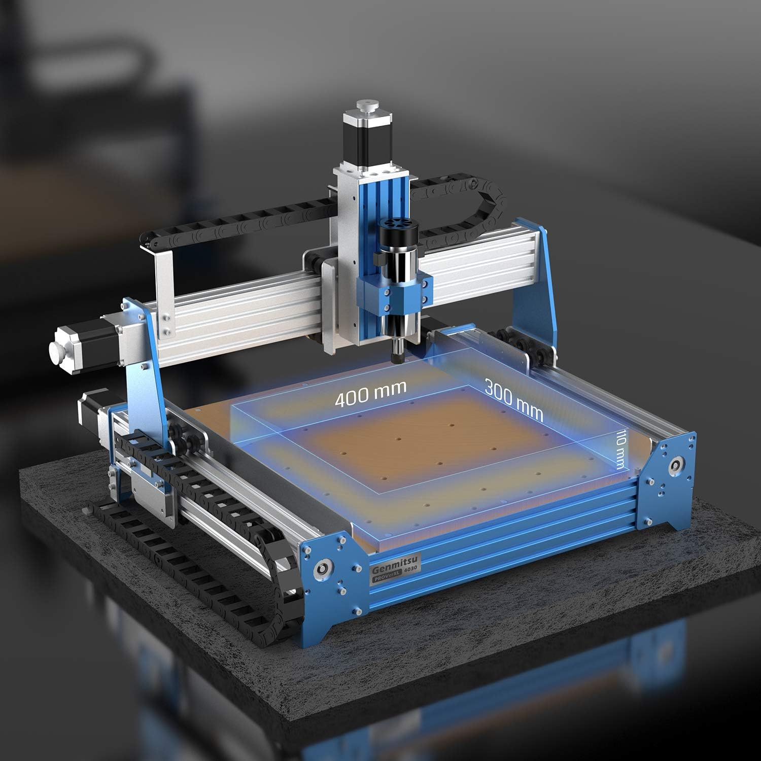 Genmitsu CNC Router Machine PROVerXL 4030 for Wood Metal Acrylic Carving, 3 Axis Milling Engraving D838093