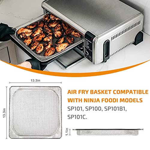 Replacement Air Fryer Basket for Ninja Foodi DT251 DT201, Stainless Steel G8368