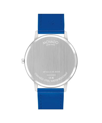 Movado Men's Watch - Swiss Quartz Leather Strap 41mm T761753