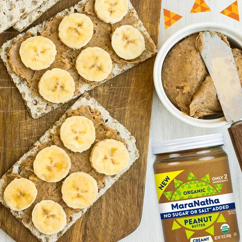 MaraNatha Organic Creamy Peanut Butter Spread, 16 oz Pack of 6 S7696