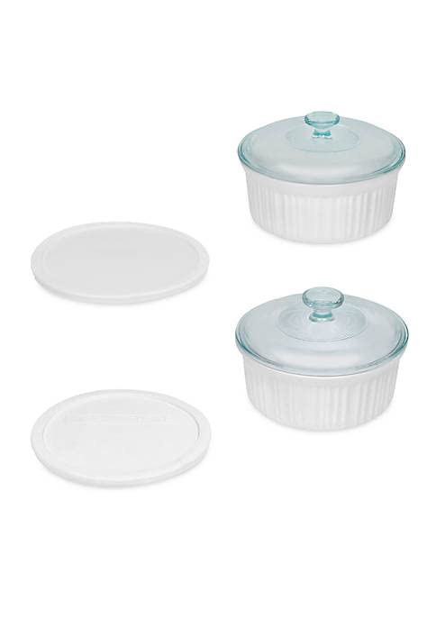 Corningware French White 6-Piece Bakeware Set K833927