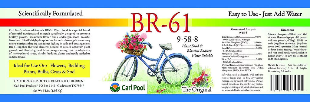 Carl Pool BR 61 (9-58-8) 3 lb X32186