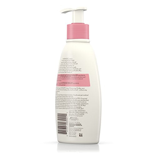 Aveeno Creamy Oil Daily Body Moisturizer, Non-Greasy, 12 fl. oz F934