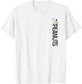 Peanuts - Woodstock Snoopy Vertical Logo T-Shirt