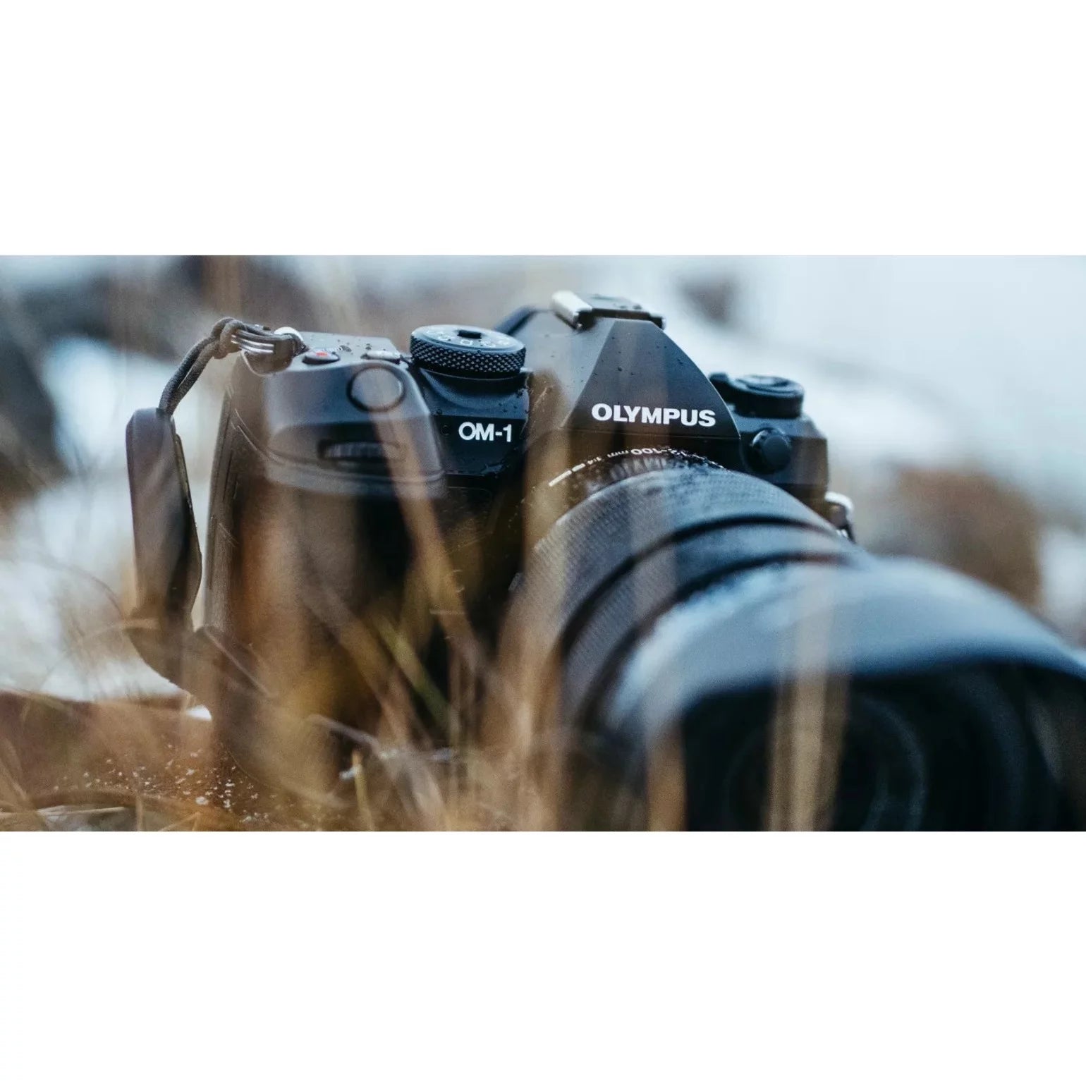 Olympus OM SYSTEM OM-1 20.4MP Mirrorless Camera with Lens, Black J55425